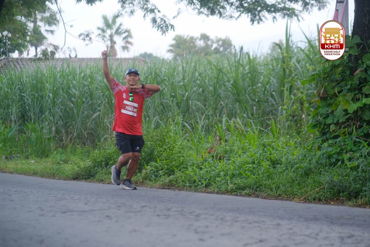 Race photo from Kediri Half Marathon 2025