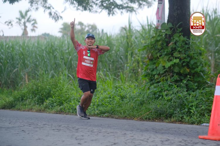 Race photo from Kediri Half Marathon 2025