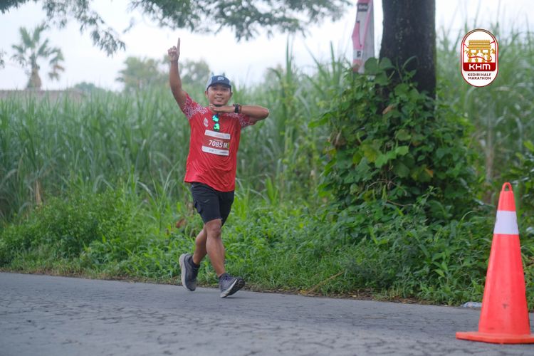 Race photo from Kediri Half Marathon 2025