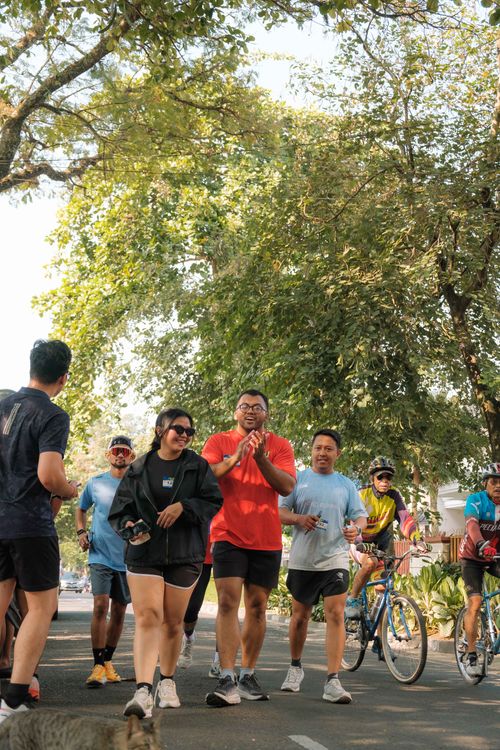Race photo from Happy One Decade Unpad Runner