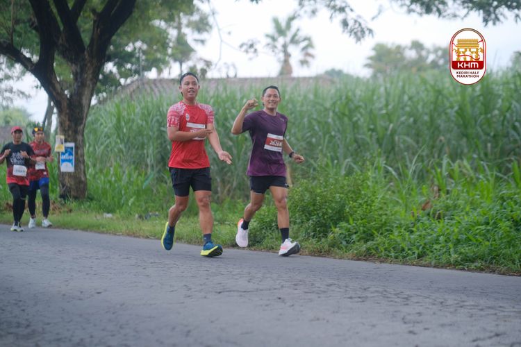 Race photo from Kediri Half Marathon 2025