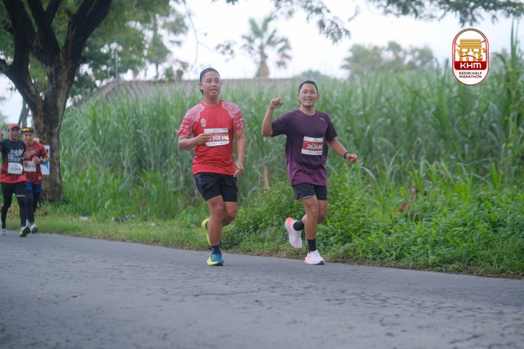 Race photo from Kediri Half Marathon 2025
