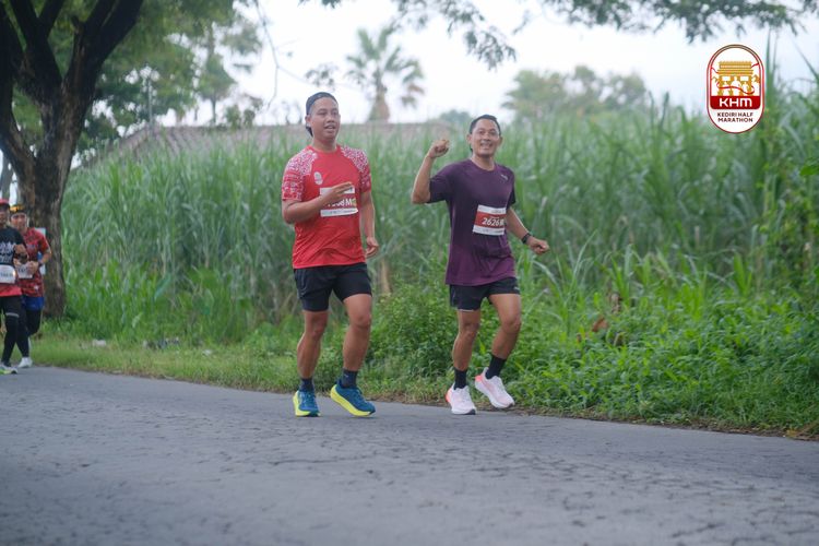 Race photo from Kediri Half Marathon 2025