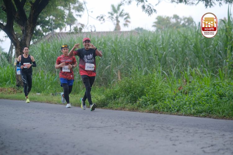 Race photo from Kediri Half Marathon 2025