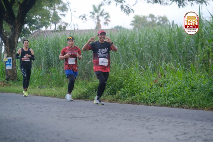 Race photo from Kediri Half Marathon 2025