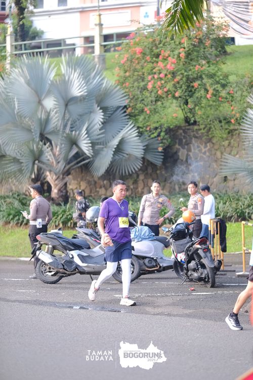 Race photo from Taman Budaya x BOGORUN 2025