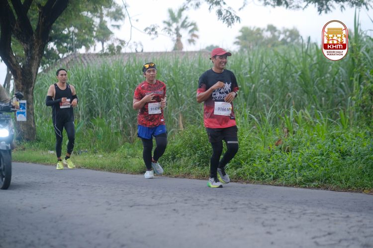 Race photo from Kediri Half Marathon 2025