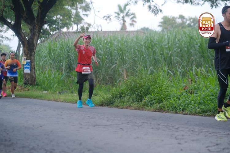Race photo from Kediri Half Marathon 2025