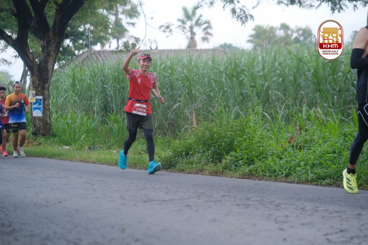 Race photo from Kediri Half Marathon 2025
