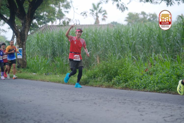 Race photo from Kediri Half Marathon 2025