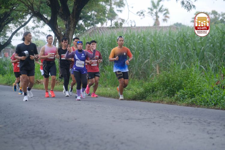 Race photo from Kediri Half Marathon 2025