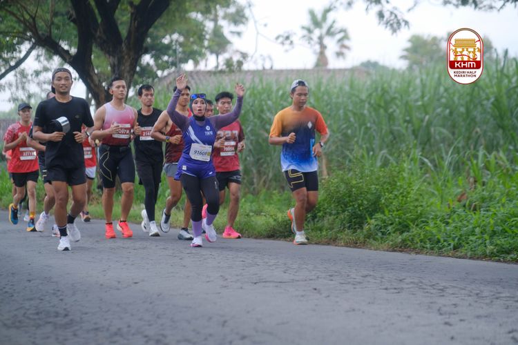 Race photo from Kediri Half Marathon 2025