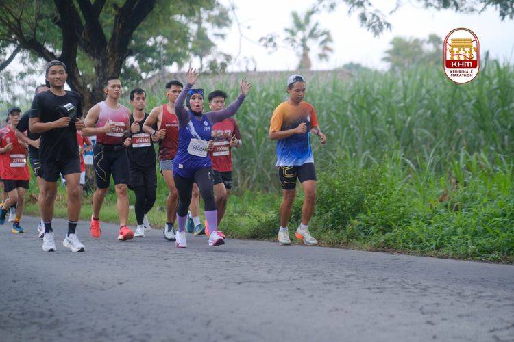 Race photo from Kediri Half Marathon 2025