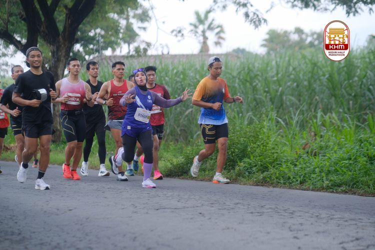 Race photo from Kediri Half Marathon 2025
