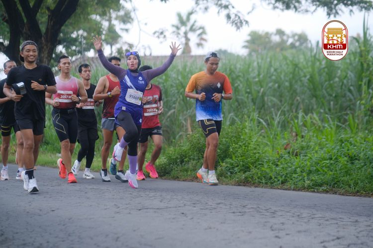 Race photo from Kediri Half Marathon 2025