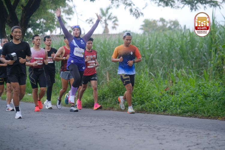 Race photo from Kediri Half Marathon 2025