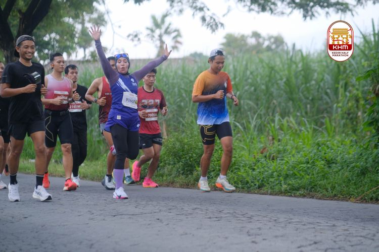Race photo from Kediri Half Marathon 2025
