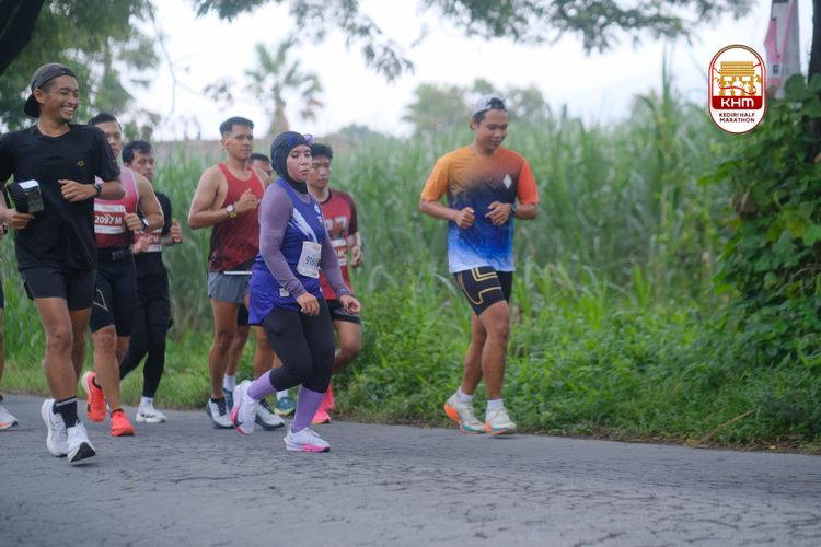 Race photo from Kediri Half Marathon 2025