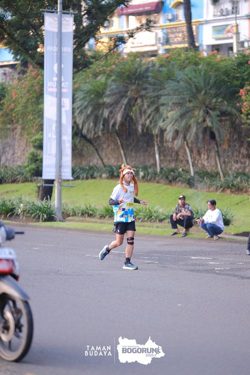 Race photo from Taman Budaya x BOGORUN 2025