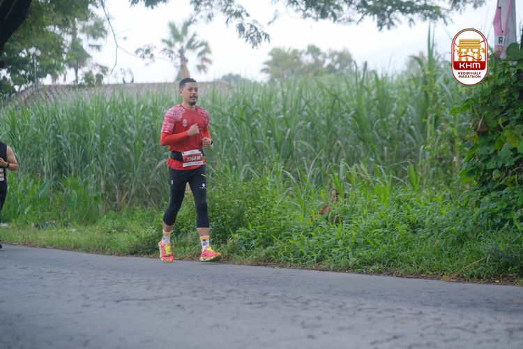 Race photo from Kediri Half Marathon 2025
