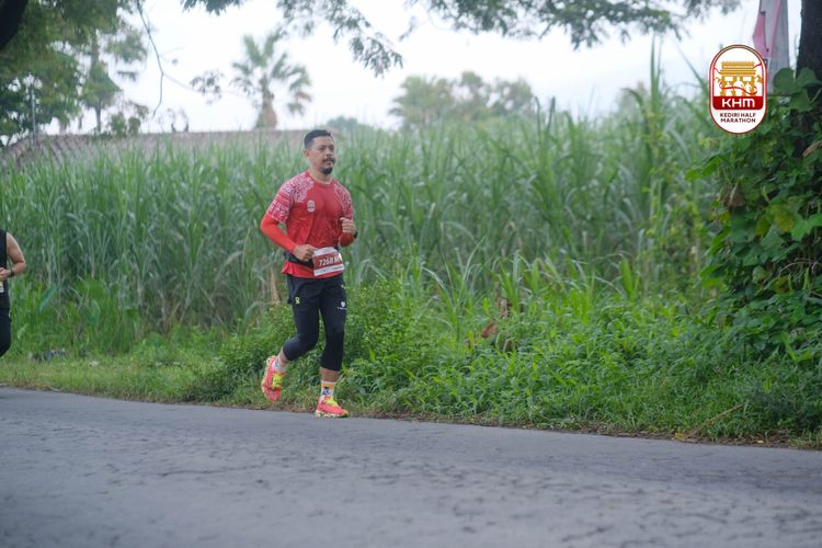 Race photo from Kediri Half Marathon 2025