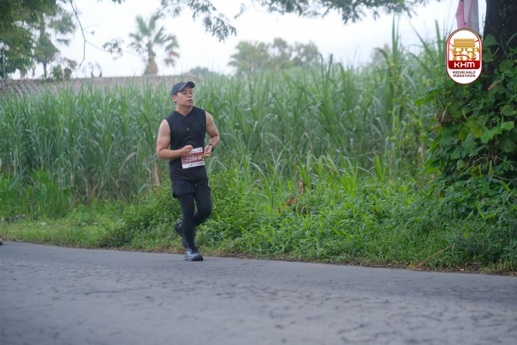 Race photo from Kediri Half Marathon 2025