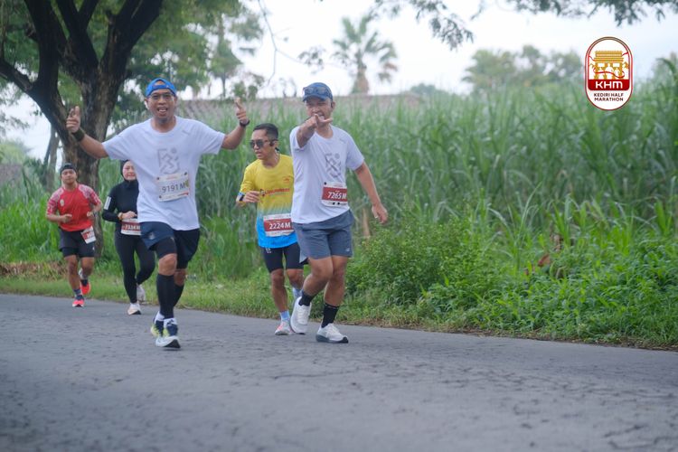 Race photo from Kediri Half Marathon 2025