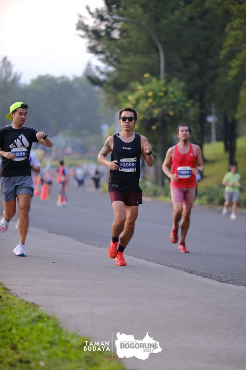 Race photo from Taman Budaya x BOGORUN 2025