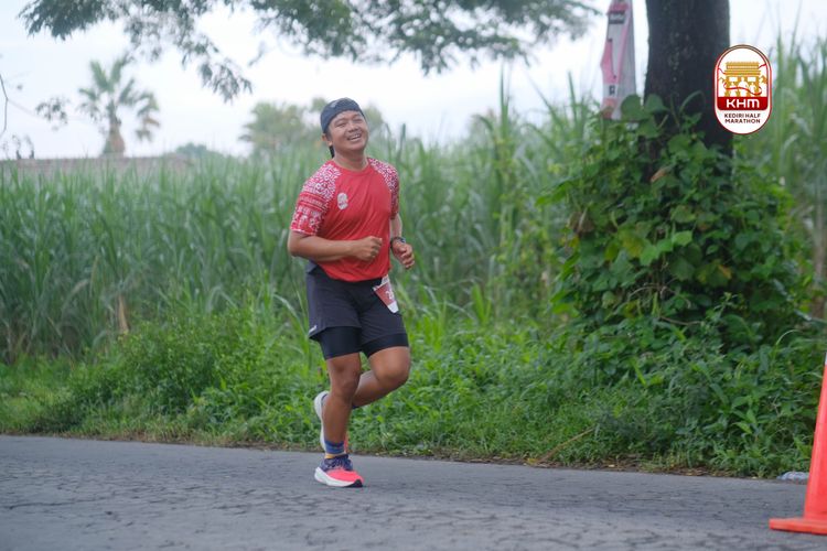 Race photo from Kediri Half Marathon 2025