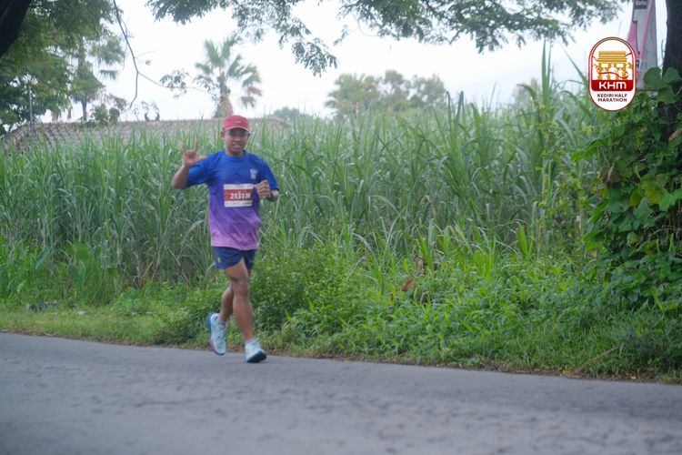 Race photo from Kediri Half Marathon 2025