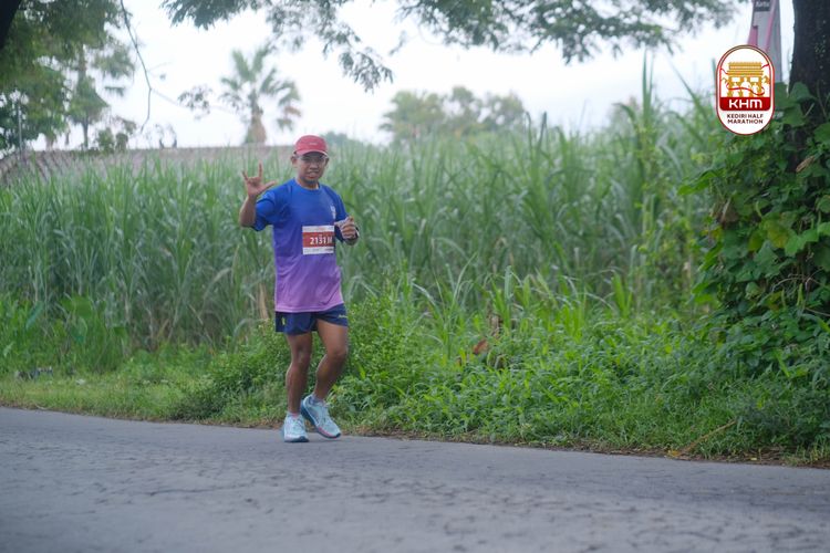 Race photo from Kediri Half Marathon 2025