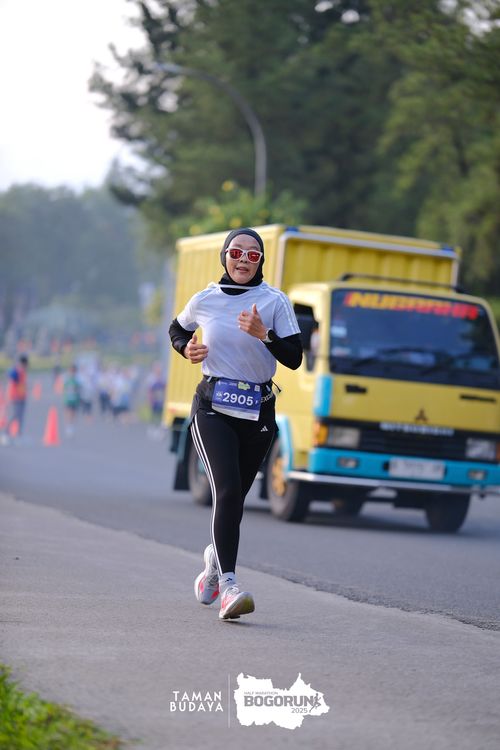 Race photo from Taman Budaya x BOGORUN 2025