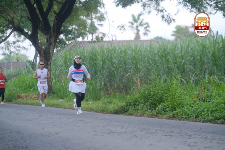 Race photo from Kediri Half Marathon 2025