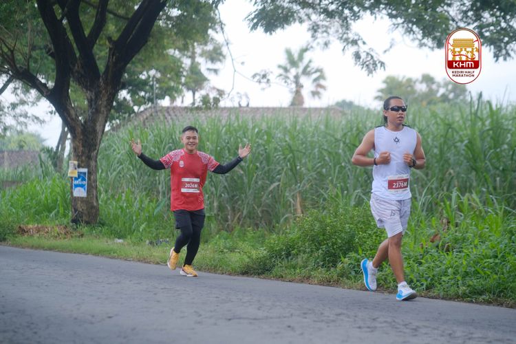Race photo from Kediri Half Marathon 2025