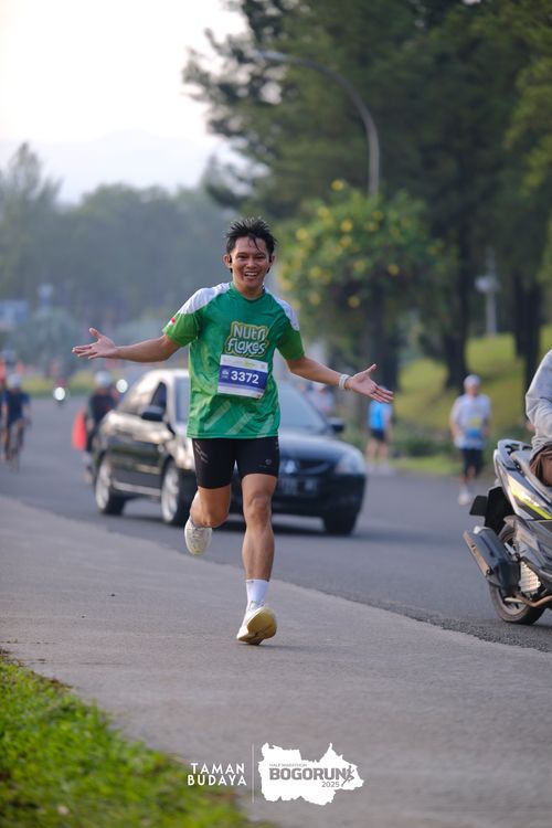 Race photo from Taman Budaya x BOGORUN 2025