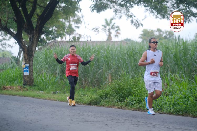 Race photo from Kediri Half Marathon 2025