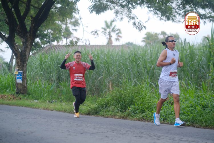 Race photo from Kediri Half Marathon 2025