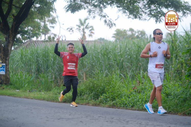 Race photo from Kediri Half Marathon 2025