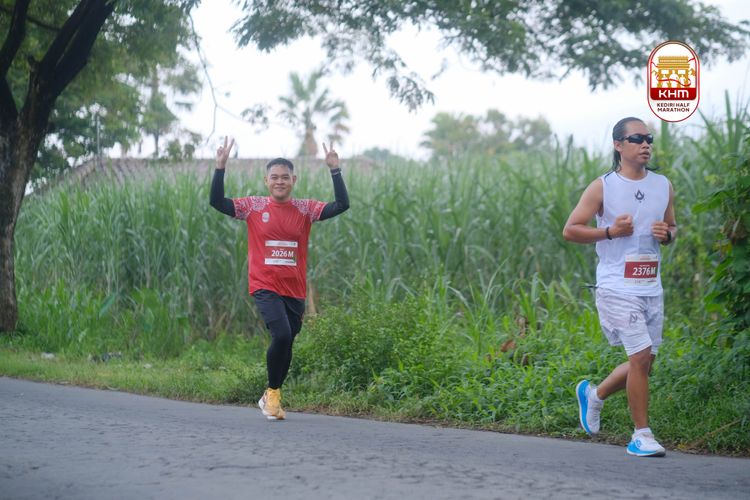 Race photo from Kediri Half Marathon 2025