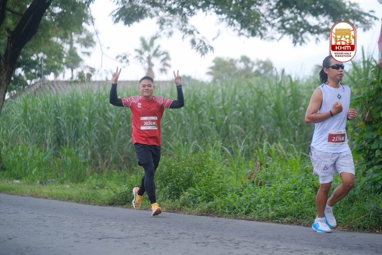 Race photo from Kediri Half Marathon 2025
