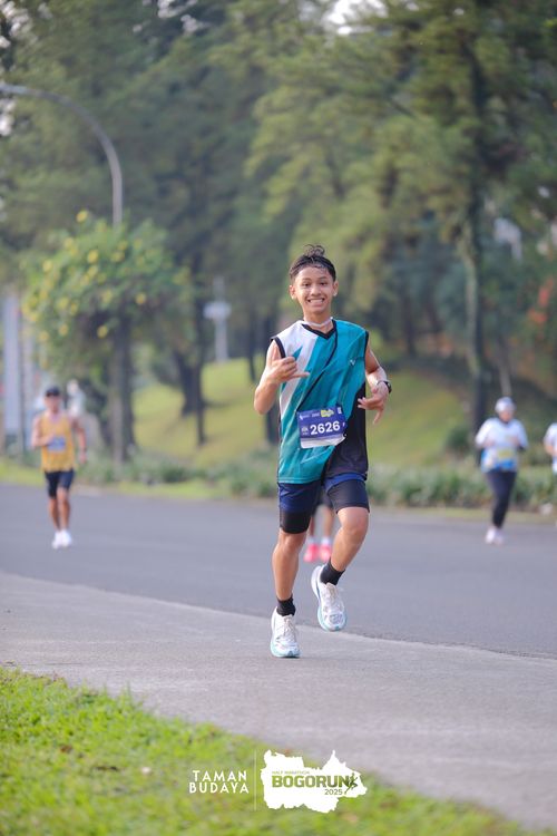 Race photo from Taman Budaya x BOGORUN 2025