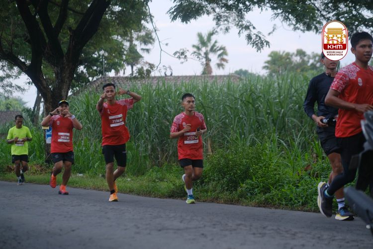 Race photo from Kediri Half Marathon 2025