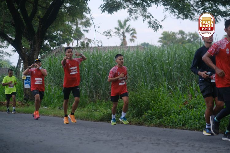 Race photo from Kediri Half Marathon 2025