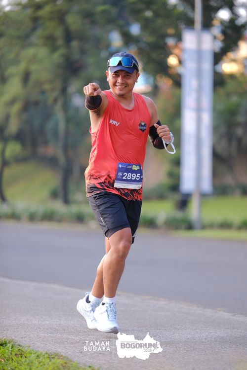 Race photo from Taman Budaya x BOGORUN 2025