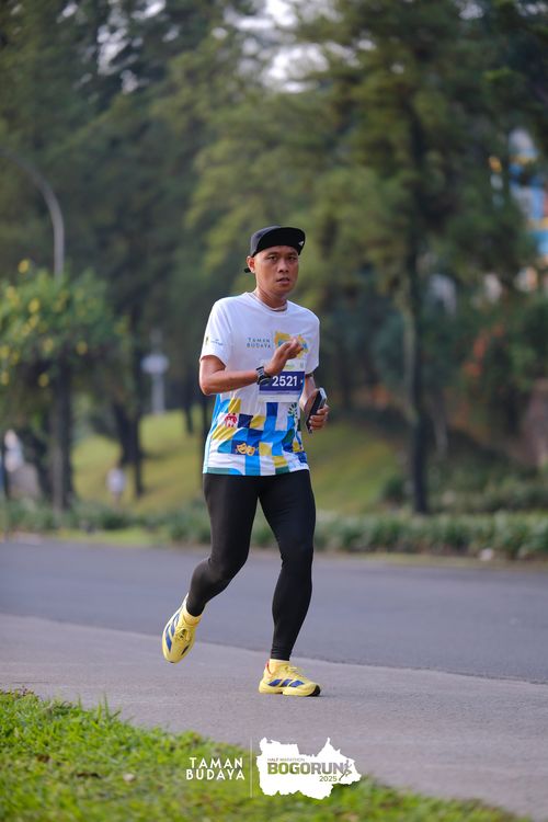 Race photo from Taman Budaya x BOGORUN 2025