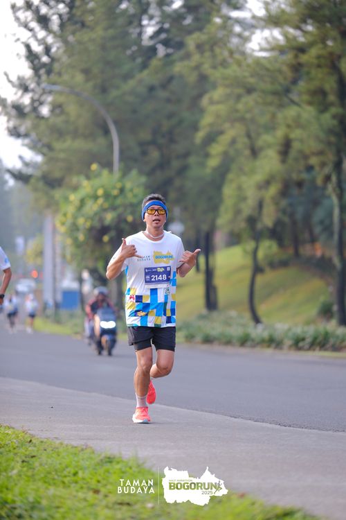 Race photo from Taman Budaya x BOGORUN 2025