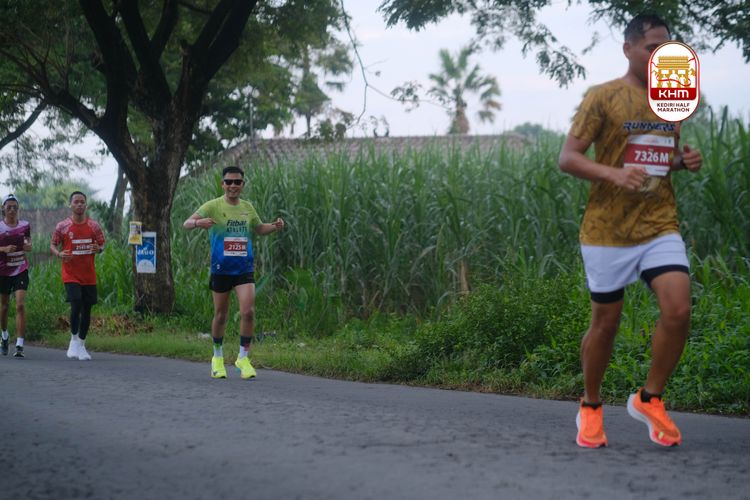 Race photo from Kediri Half Marathon 2025