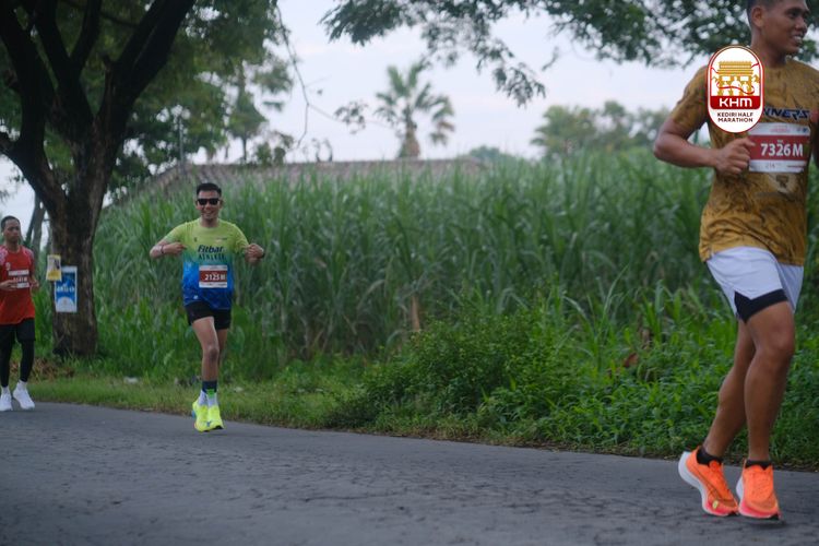 Race photo from Kediri Half Marathon 2025