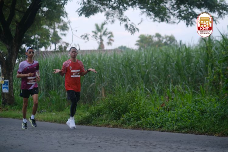 Race photo from Kediri Half Marathon 2025
