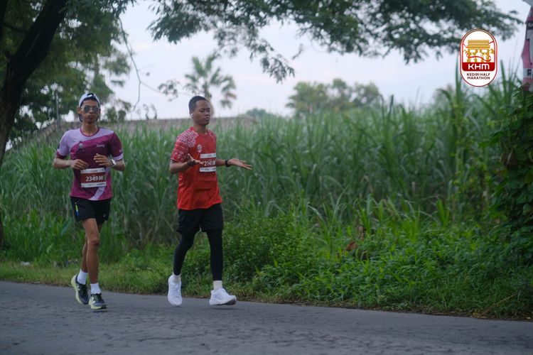 Race photo from Kediri Half Marathon 2025